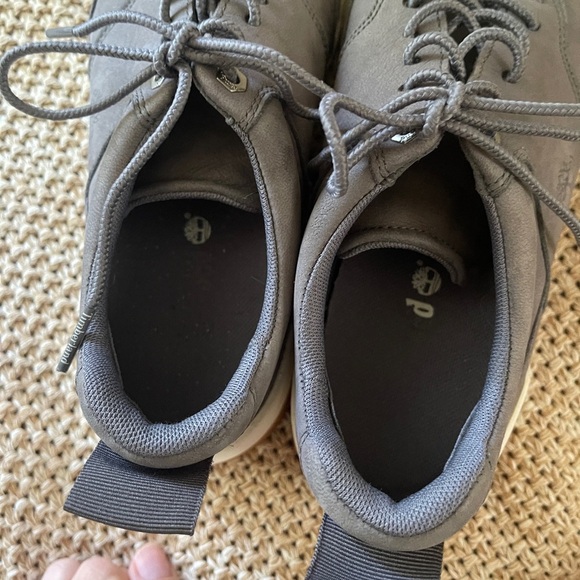 Womens Timberland Kiri Up Retro Sneakers Shoes Nubuck A1YMX A3219 Grey Size 7.5 - Picture 9 of 10